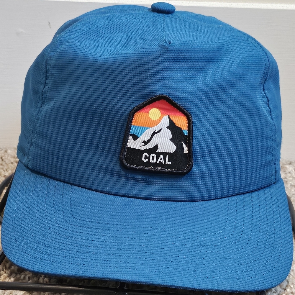 Coal Headwear One Peak Performance Snapback Hat - UPF 50+ - Blue